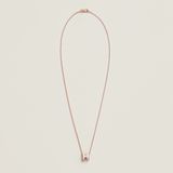  Vòng Cổ Nữ Hermes Mini Pop H 'Blanc Rose Gold' 
