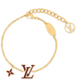  Vòng Tay Nữ Louis Vuitton LV Iconic Enamel 'Bordeaux' 