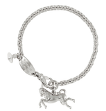  Vòng Tay Nữ Vivienne Westwood Horse 'Silver' 