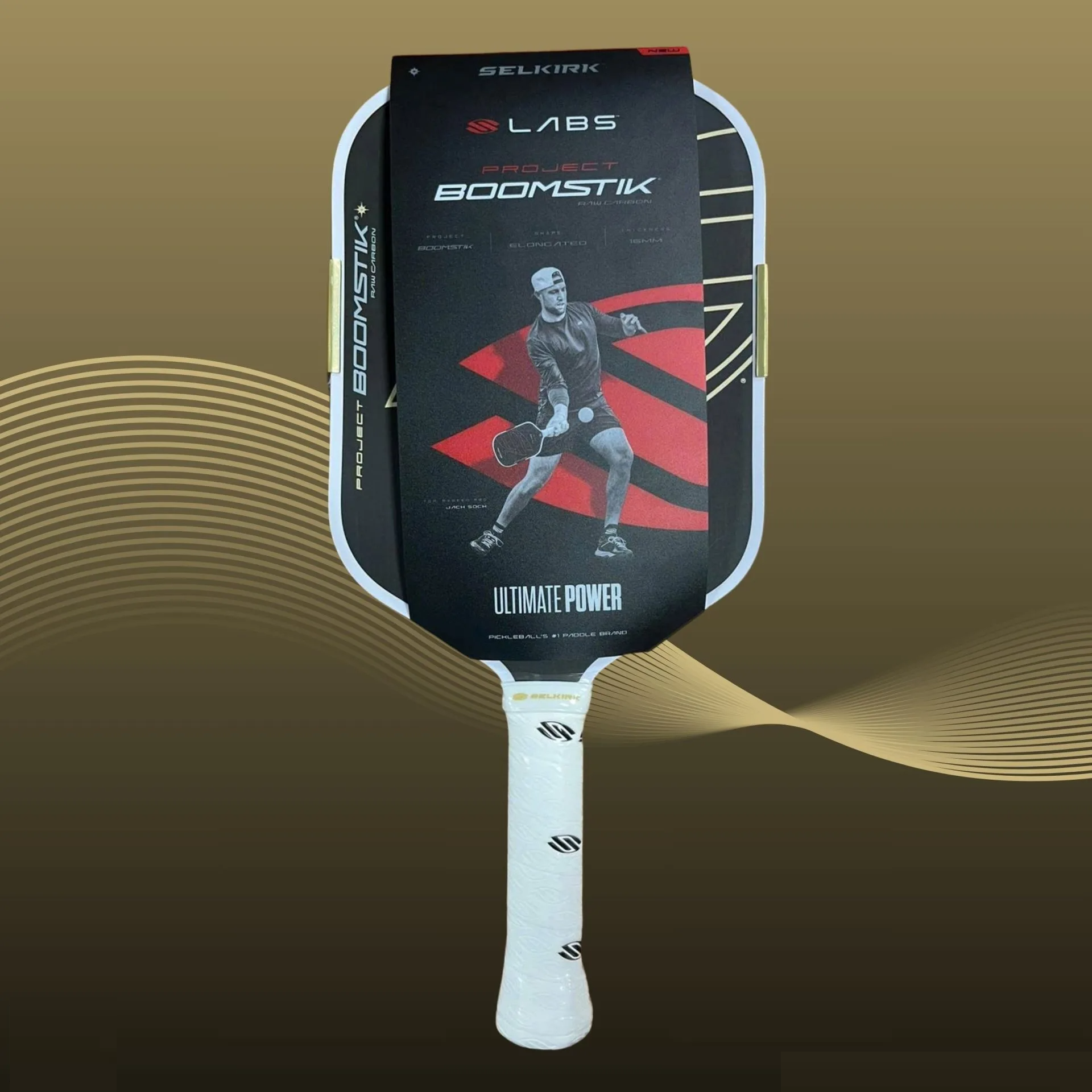  Vợt Pickleball Selkirk LABS Boomstik Asia Regal 'Yellow' 