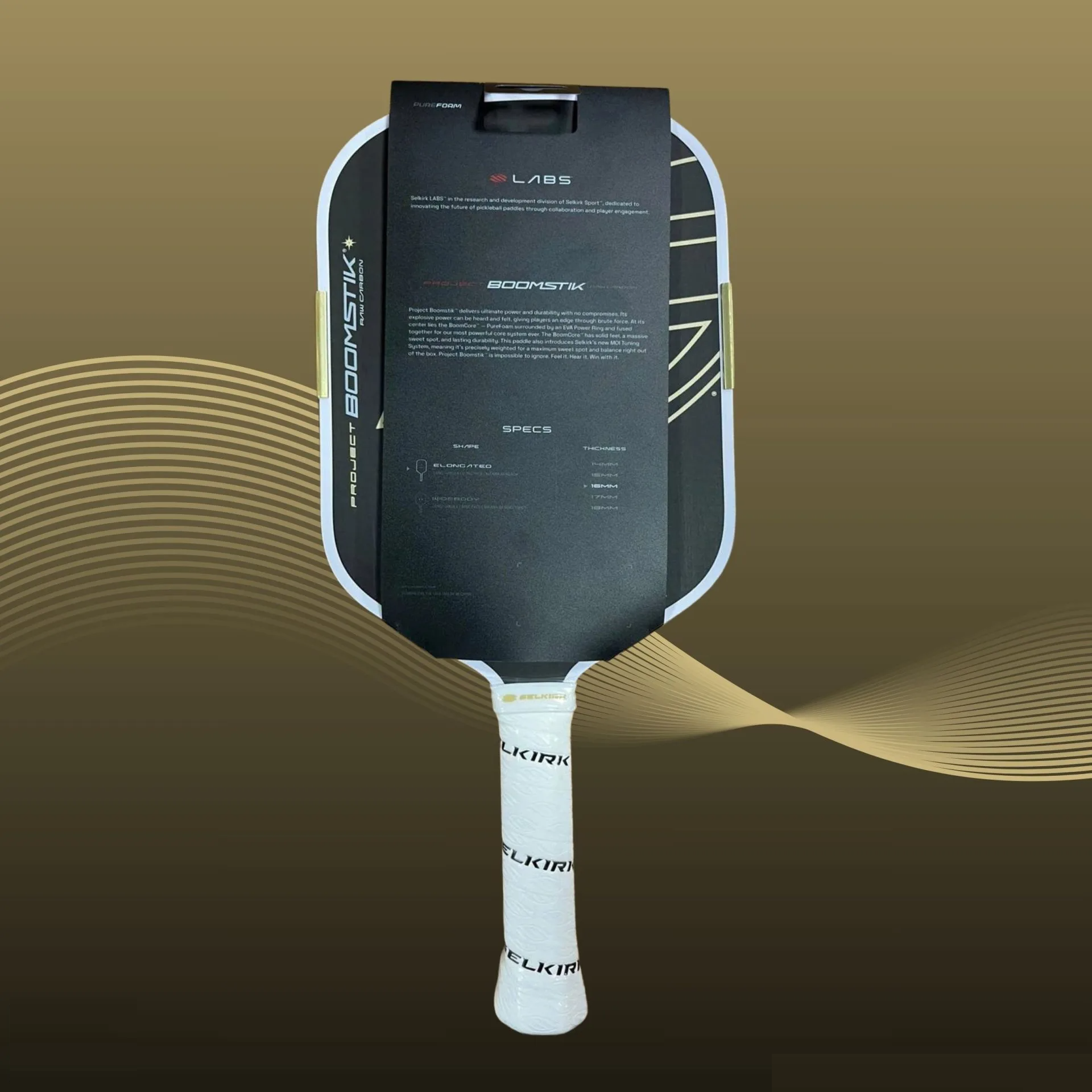  Vợt Pickleball Selkirk LABS Boomstik Asia Regal 'Yellow' 