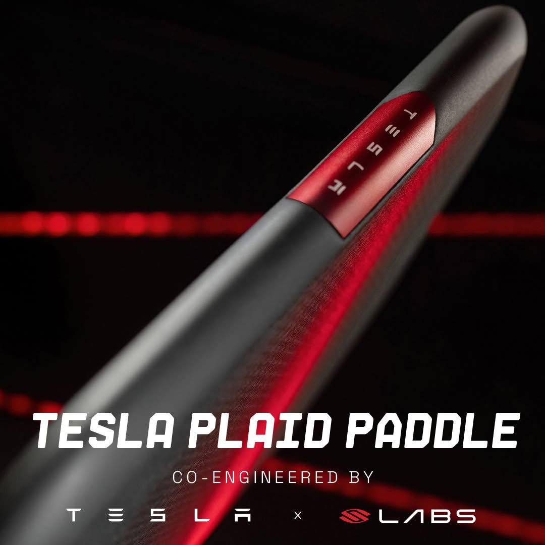  Vợt Pickleball Selkirk Tesla Plaid Limited Edition 'Black' 