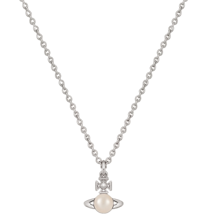  Vòng Cổ Nữ Vivienne Westwood Balbina Pendant 'Silver' 