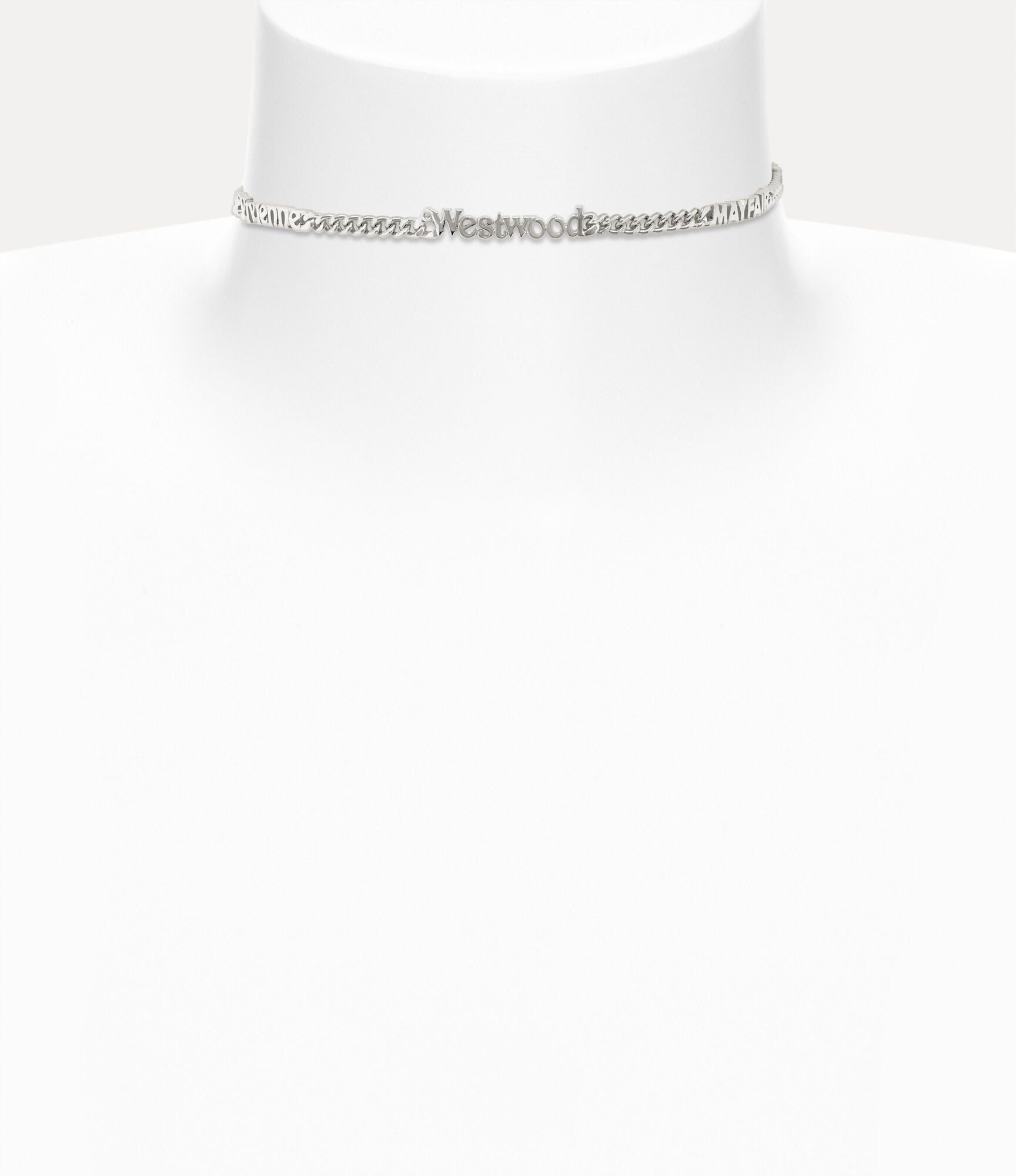  Vòng Cổ Nữ Vivienne Westwood Millicent Choker 'Silver' 