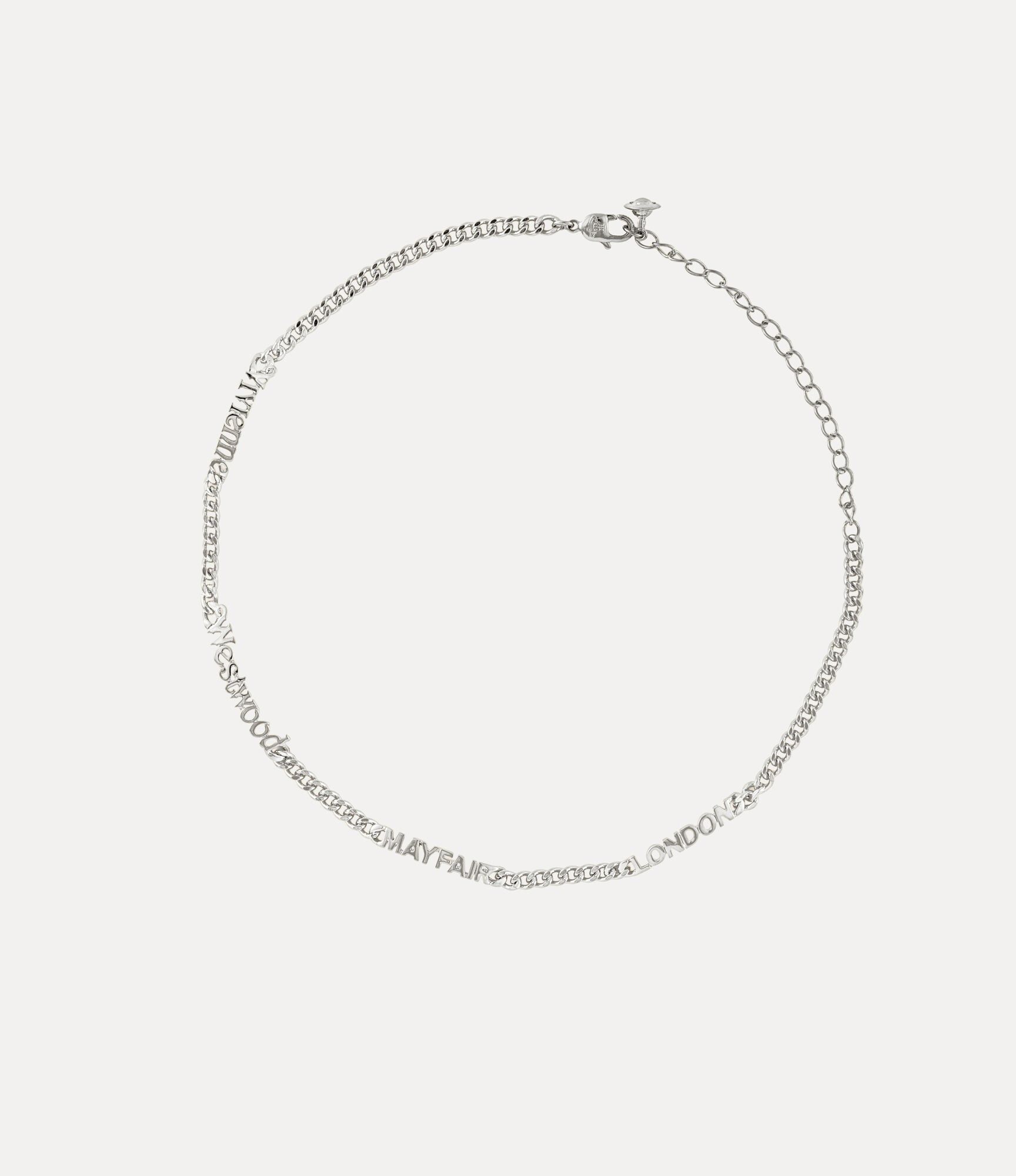  Vòng Cổ Nữ Vivienne Westwood Millicent Choker 'Silver' 