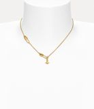  Vòng Cổ Nữ Vivienne Westwood Safety Pin Pendant 'Gold' 