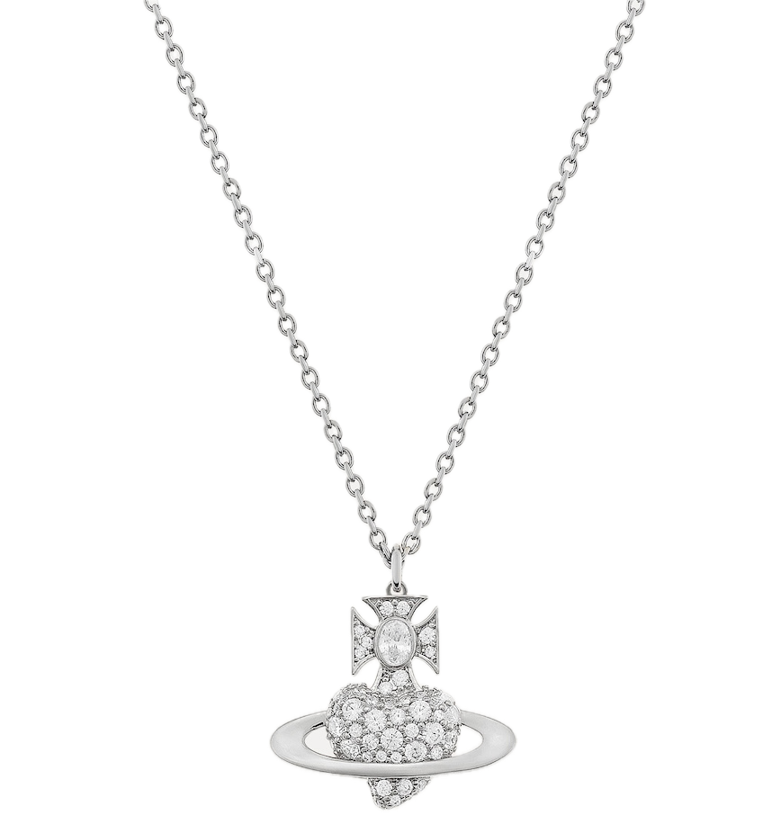  Vòng Cổ Nữ Vivienne Westwood Valentine's Agnatha 'White' 