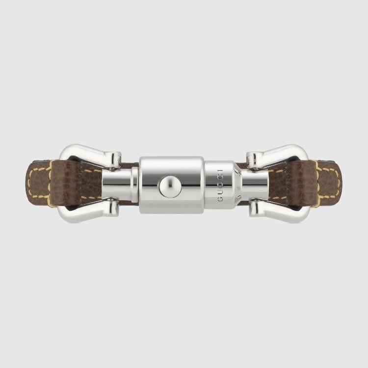  Vòng Tay Gucci Leather Bracelet 'Green Red' 