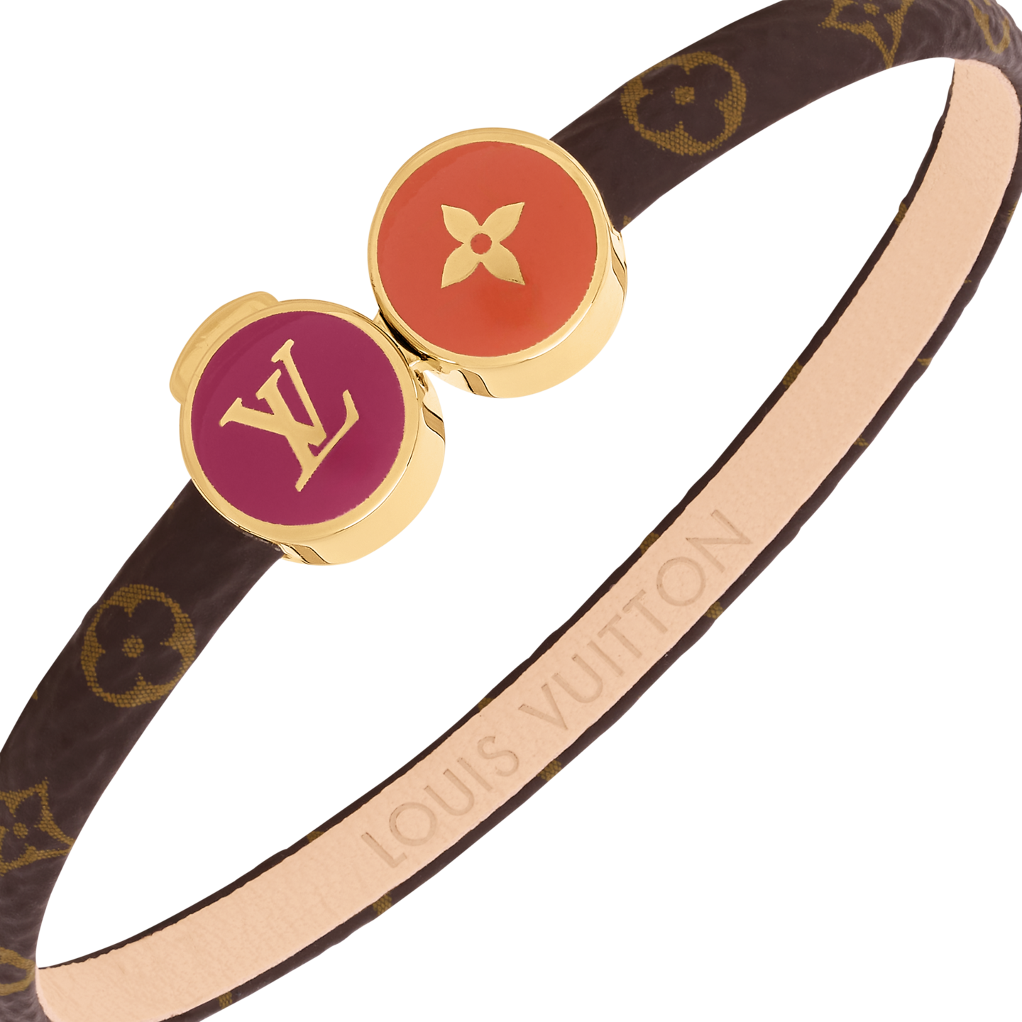 Vòng Tay Nữ Louis Vuitton LV Confetti Bracelet 'Brown' 