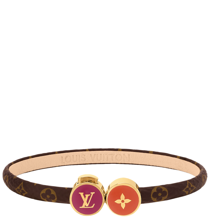  Vòng Tay Nữ Louis Vuitton LV Confetti Bracelet 'Brown' 