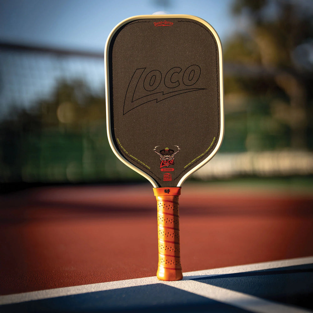  Vợt Pickleball Bread'N'Butter Loco Elongated 'Brown Black' 