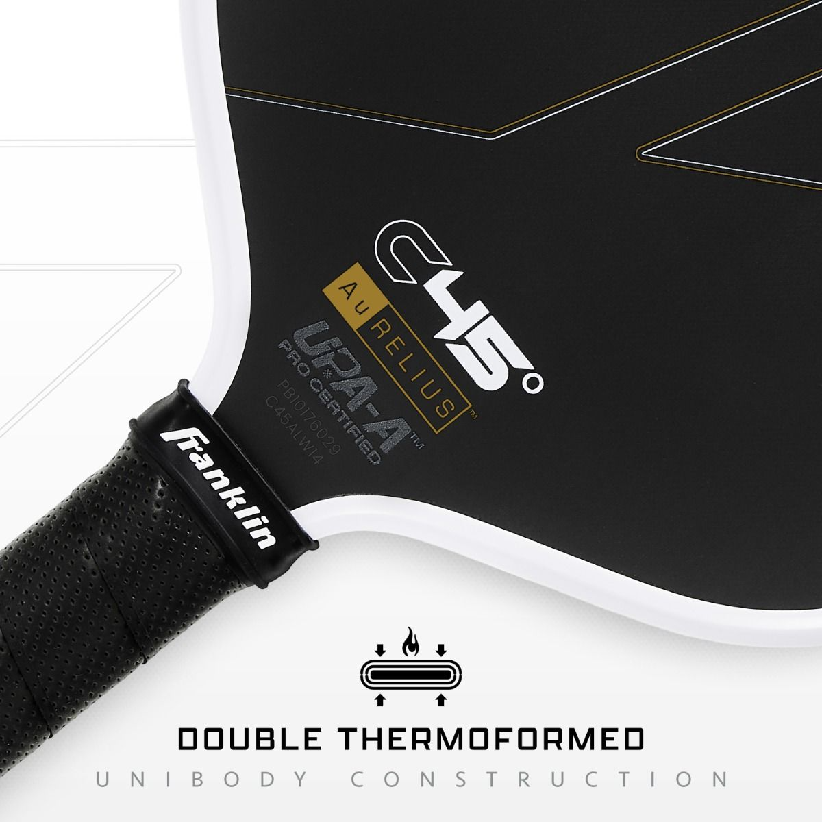  Vợt Pickleball Franklin C45° Anna Leigh Waters Edition 'Black White' 