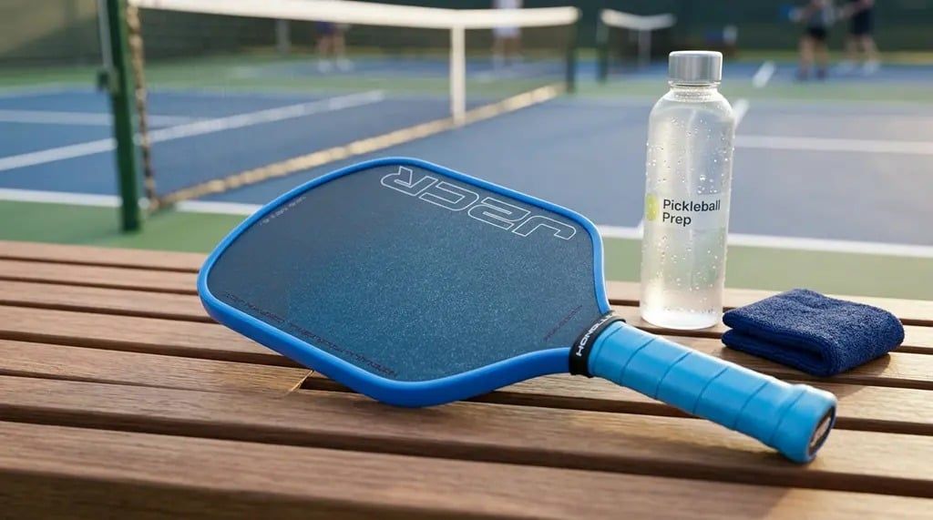  Vợt Pickleball Honolulu J2CR Sword & Shield Crystal 'Blue' 