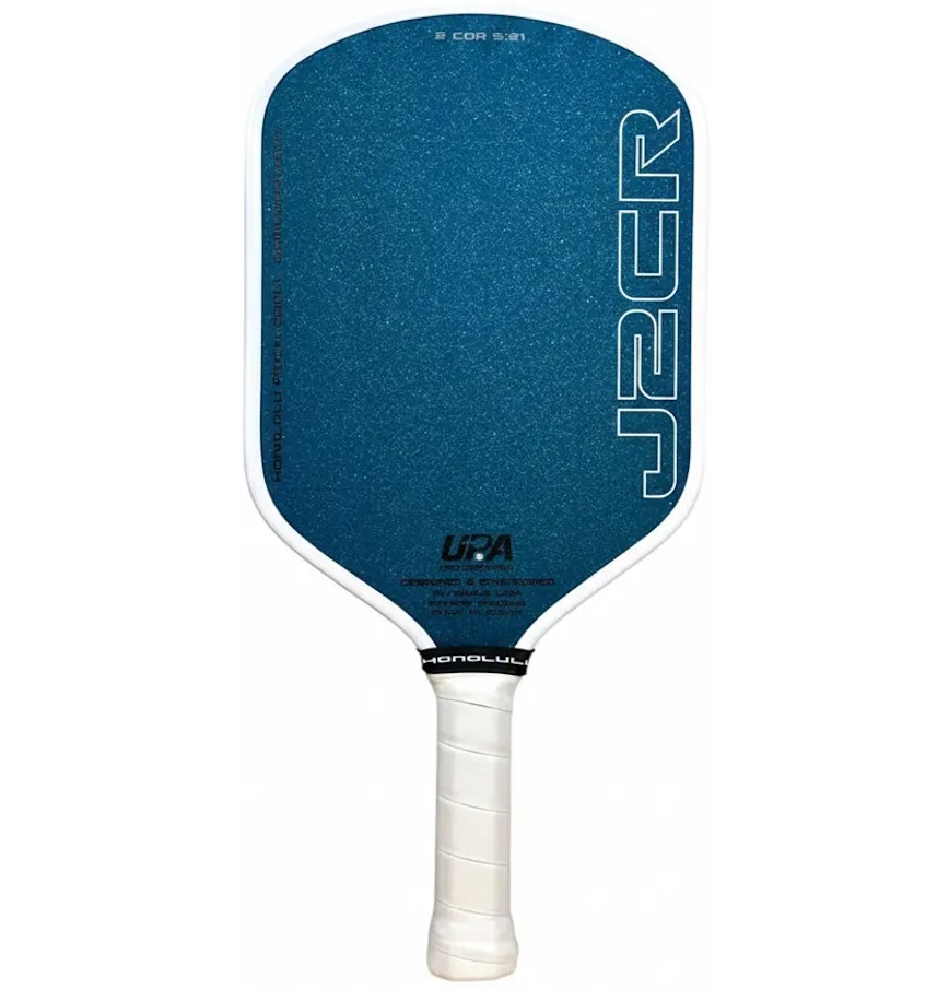  Vợt Pickleball Honolulu J2CR Sword & Shield Crystal 'White' 