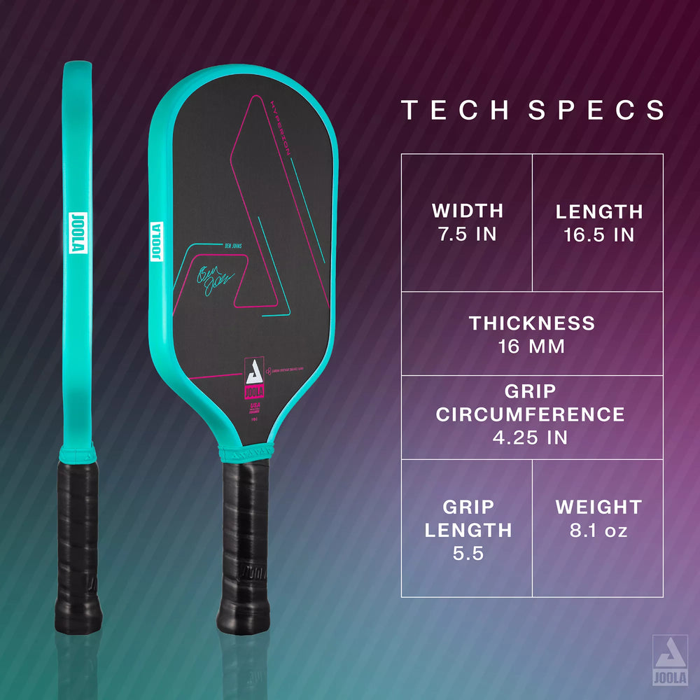  Vợt Pickleball Joola Hyperion CFS 16mm ‘Blue Pink’ 