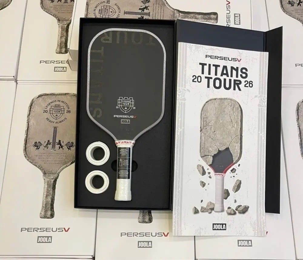  Vợt Pickleball Joola Perseus Pro V 16mm Titans Tour 'Grey' 