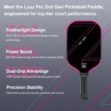  Vợt Pickleball Luzz Pro 2.0 Saber 