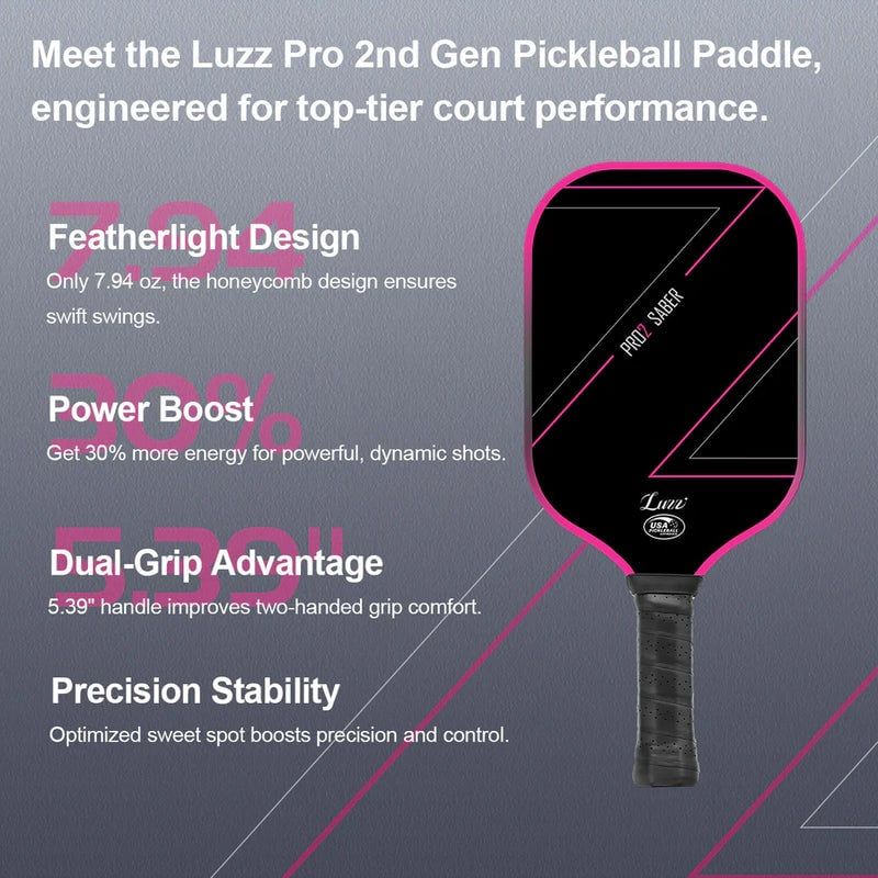  Vợt Pickleball Luzz Pro 2.0 Saber 