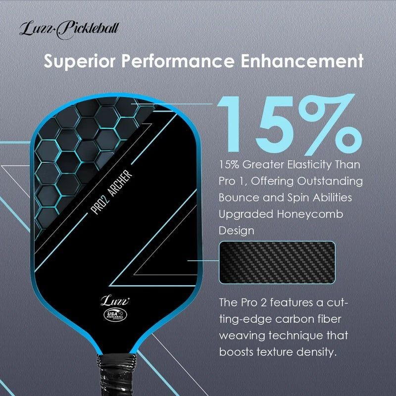  Vợt Pickleball Luzz Pro 2.0 Saber 