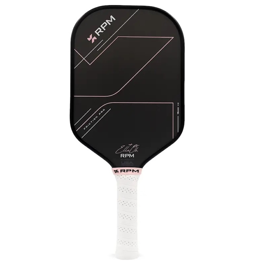  Vợt Pickleball RPM Friction Pro V2 Ella Oh’s Elongated 
