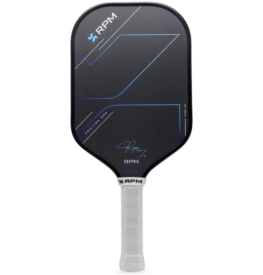  Vợt Pickleball RPM Friction Pro V2 Ryan Fu Elongated 