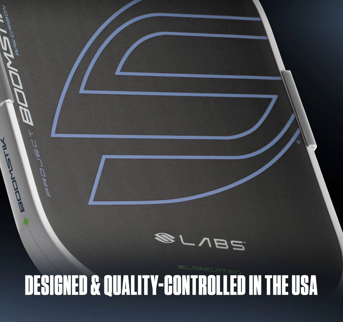  Vợt Pickleball Selkirk Labs Boomstik Summit Asia Raw Carbon 'Black' 