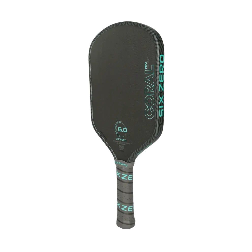  Vợt Pickleball Six Zero Coral Pro 16mm 'Electric Blue' 