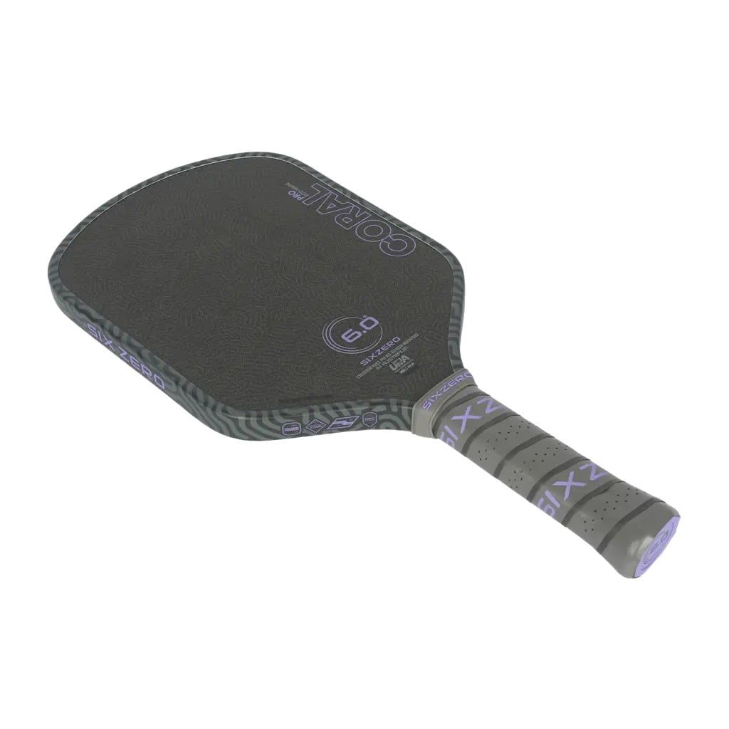  Vợt Pickleball Six Zero Coral Pro 16mm 'Ultraviolet' 