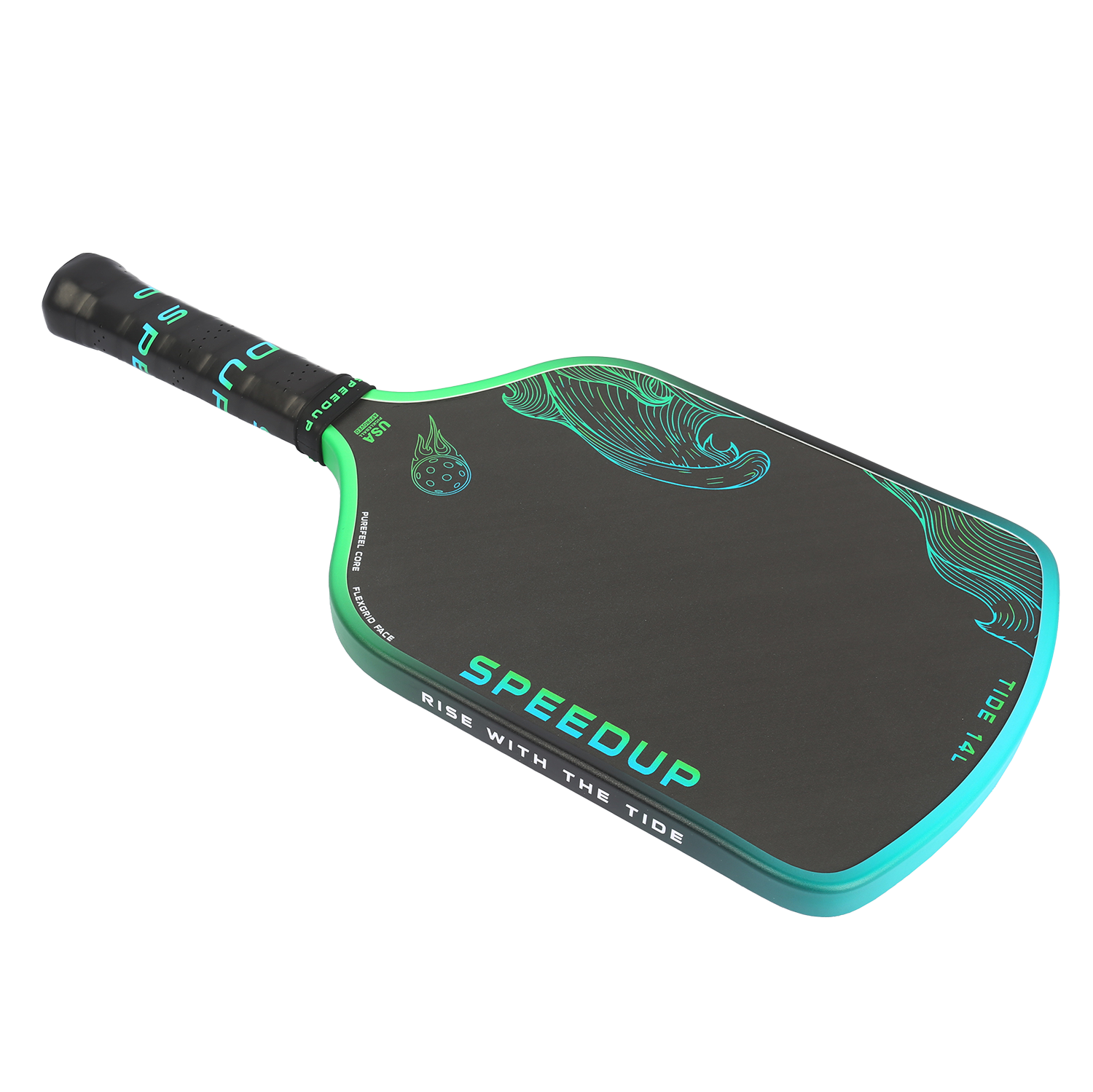  Vợt Pickleball Speedup Tide 14L Elongated 'Green' 