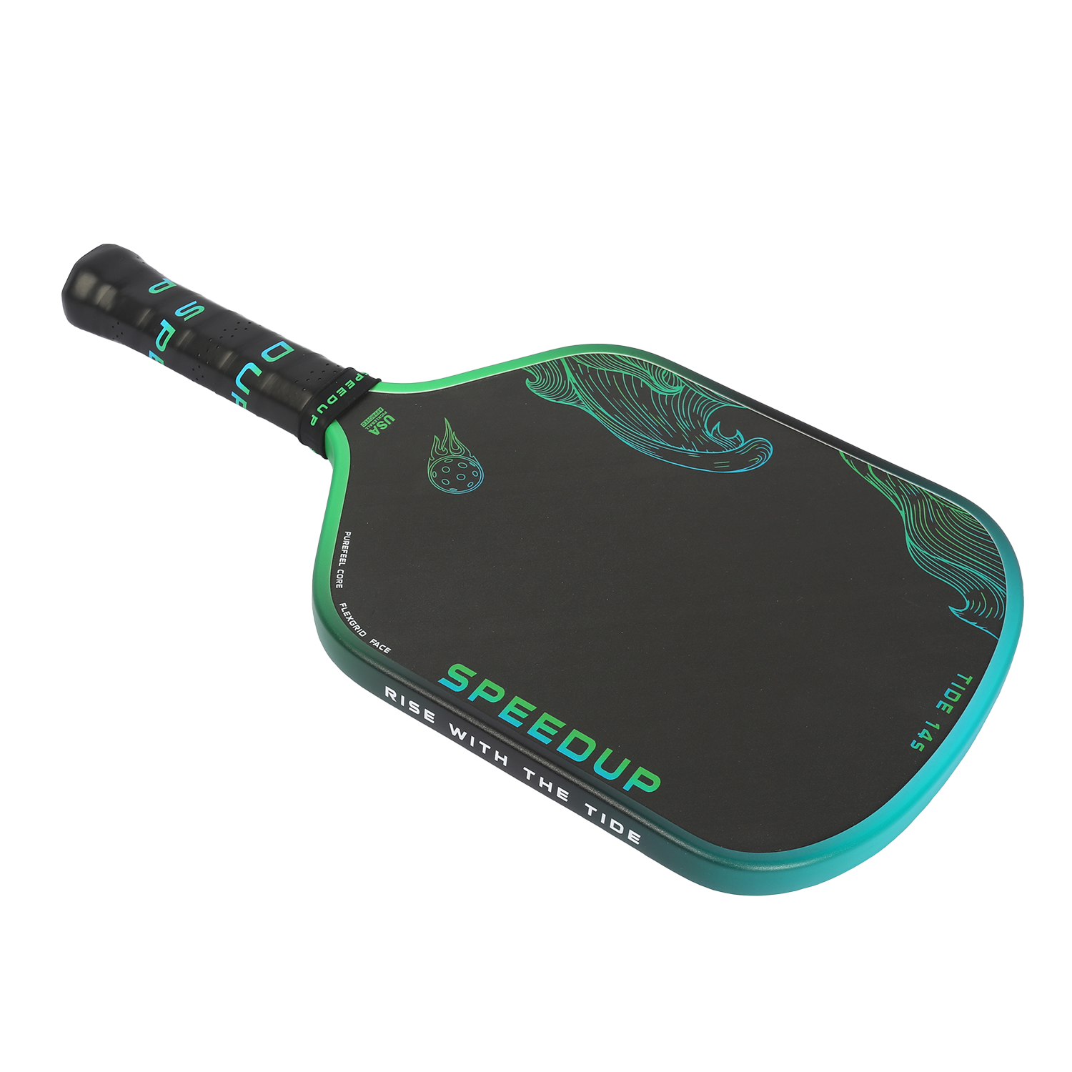  Vợt Pickleball Speedup Tide 14S Widebody 'Green' 