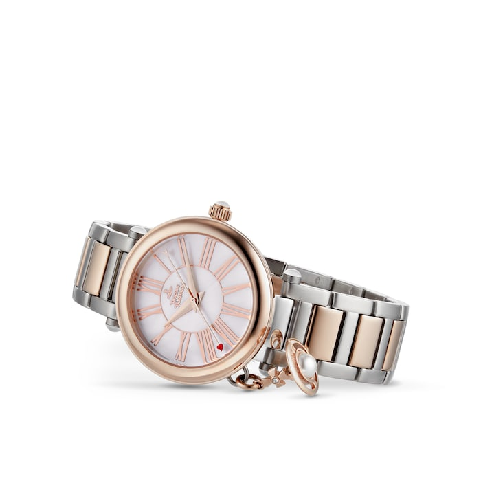  Đồng Hồ Nữ Vivienne Westwood Mother Orb 32mm 'Rose Gold' 