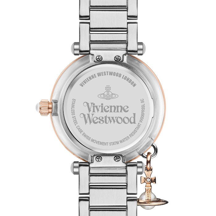  Đồng Hồ Nữ Vivienne Westwood Mother Orb 32mm 'Rose Gold' 