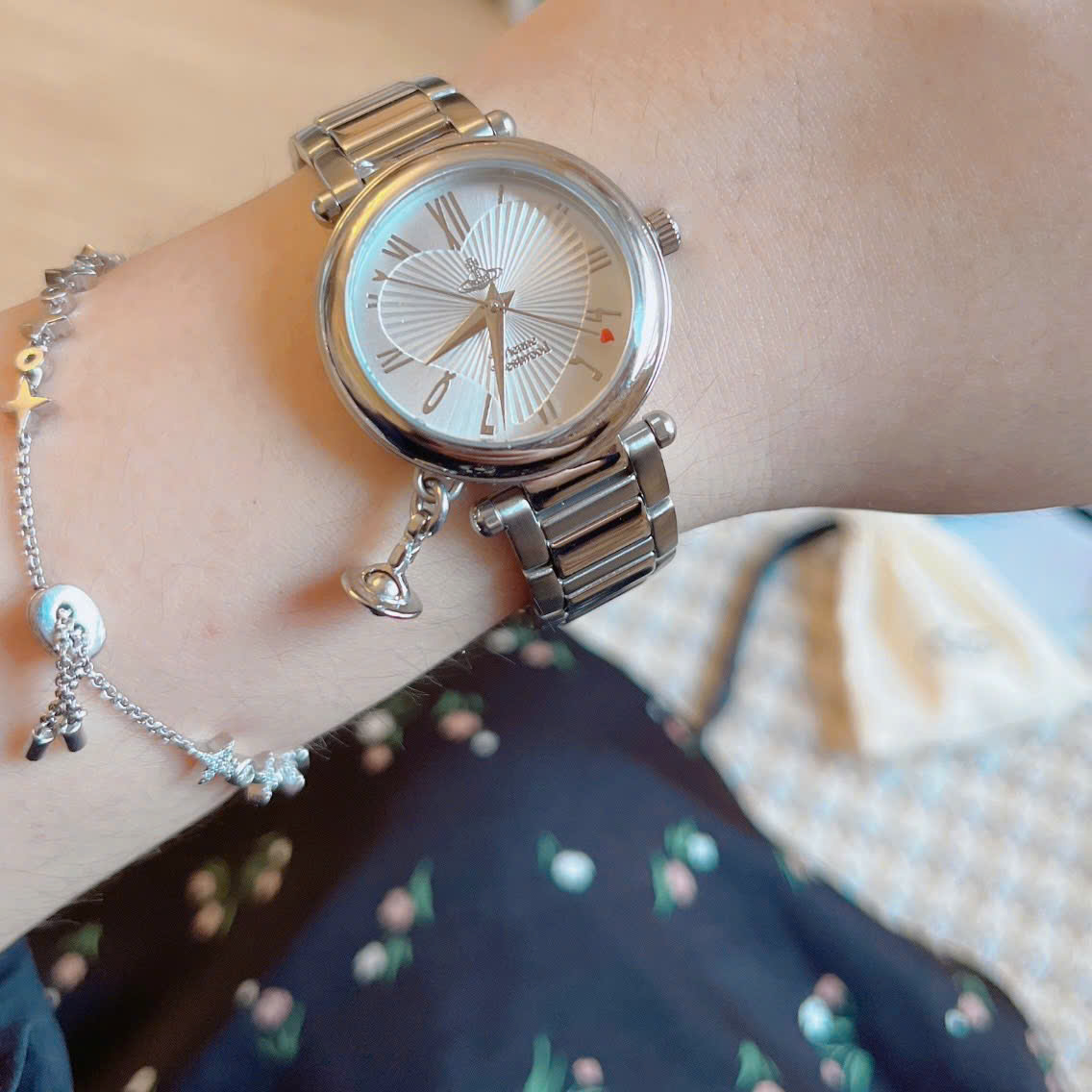  Đồng Hồ Nữ Vivienne Westwood Ladies Orb 'Silver' 