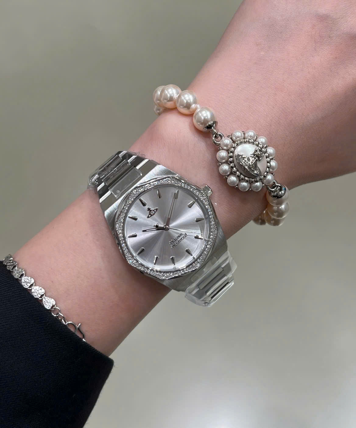  Đồng Hồ Nữ Vivienne Westwood Limehouse 'Silver' 