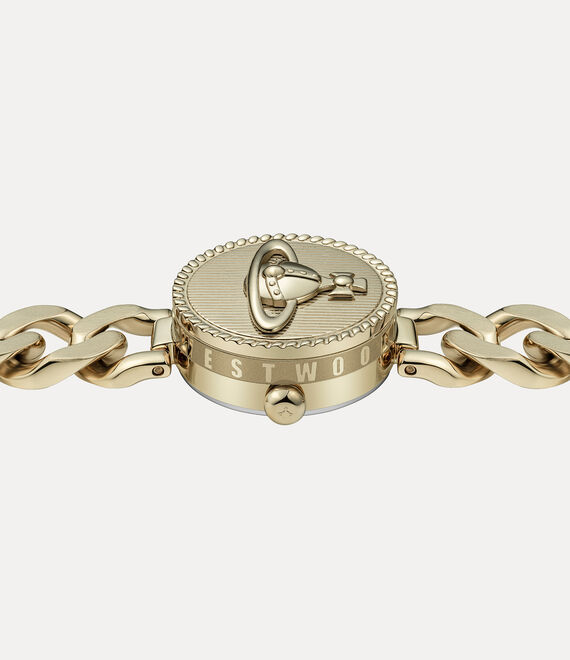  Đồng Hồ Nữ Vivienne Westwood Orb Button 'Gold' 