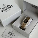  Đồng Hồ Nữ Vivienne Westwood The Hoxton 'Black Gold' 