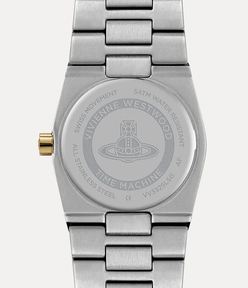  Đồng Hồ Nữ Vivienne Westwood Hoxton Dual Tone 'Silver' 