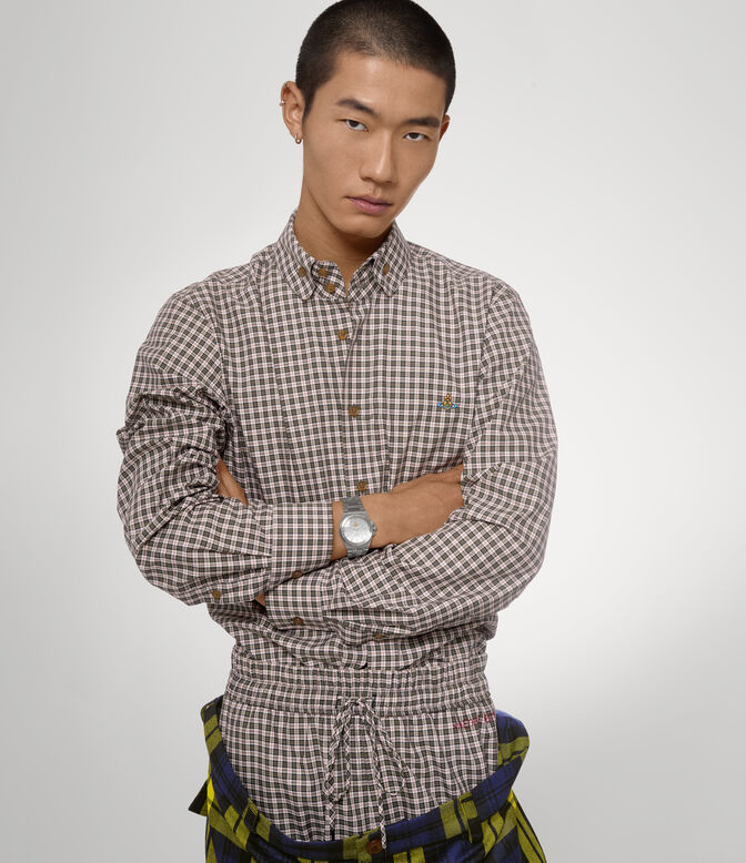  Đồng Hồ Nam Vivienne Westwood Hanwell Watch 'Silver' 