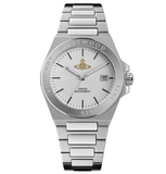  Đồng Hồ Nam Vivienne Westwood Hanwell Watch 'Silver' 