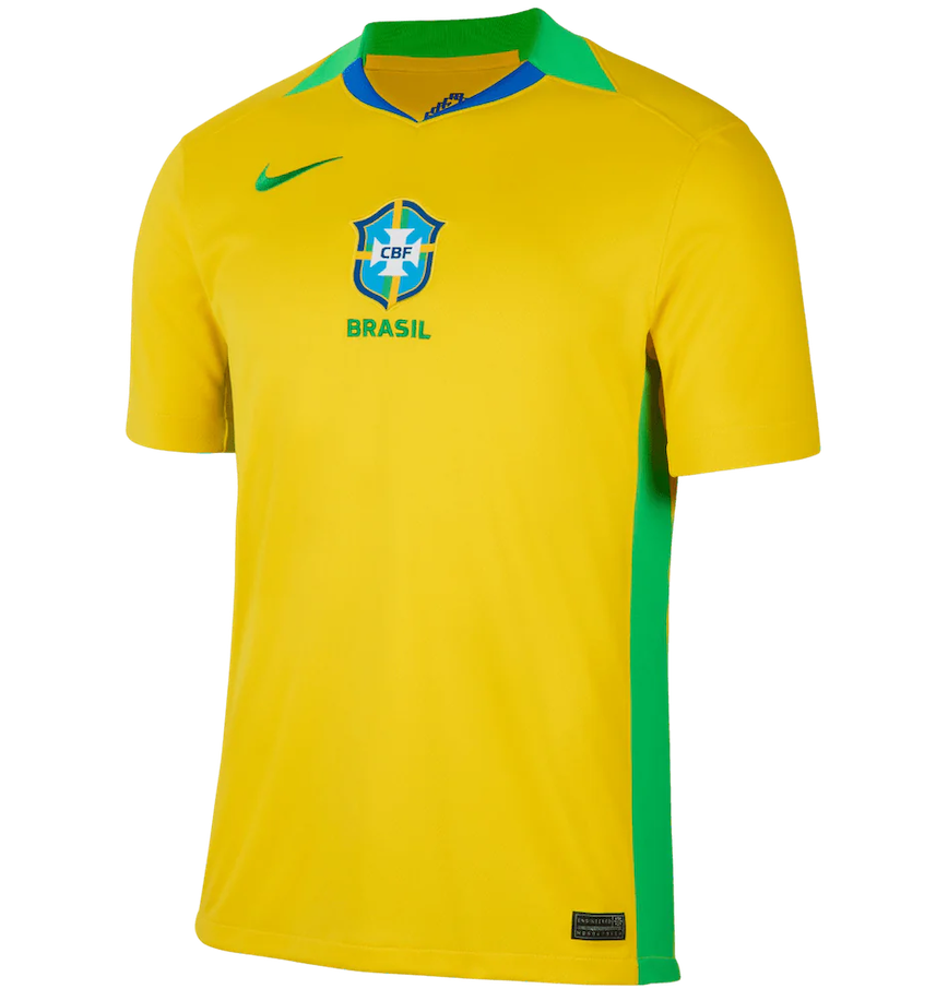  Áo Nike Brazil 2025 Home Jersey 'Yellow' 