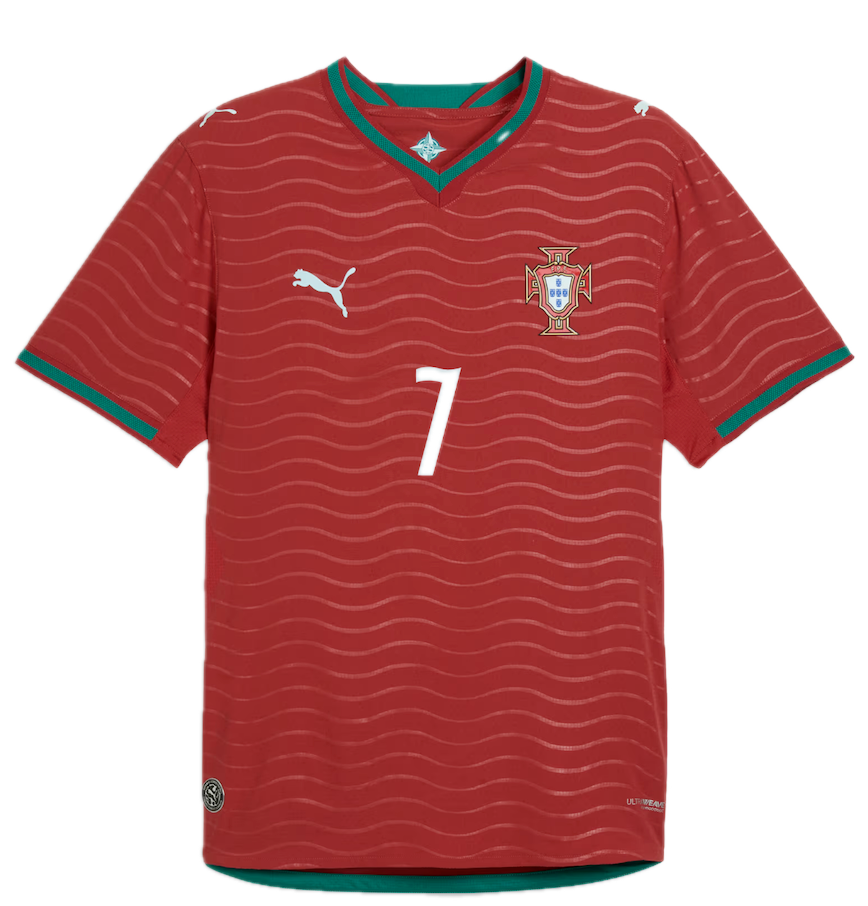  Áo Puma Portugal Away Player Jersey 'Red' 