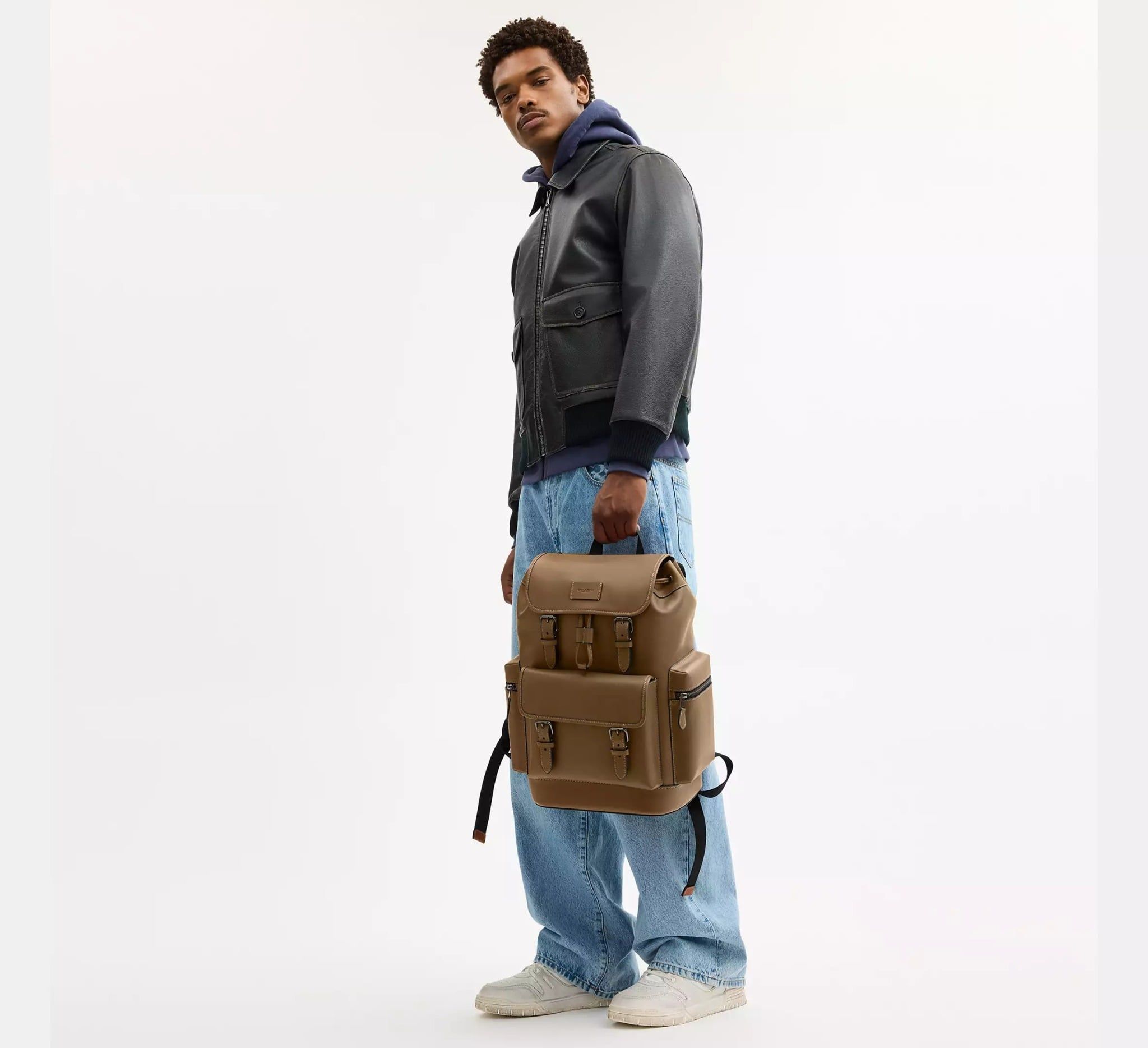  Balo Coach Sprint Backpack 'Gunmetal' 