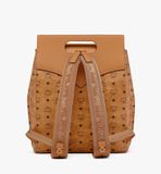  Balo MCM Diamond Backpack 'Cognac' 
