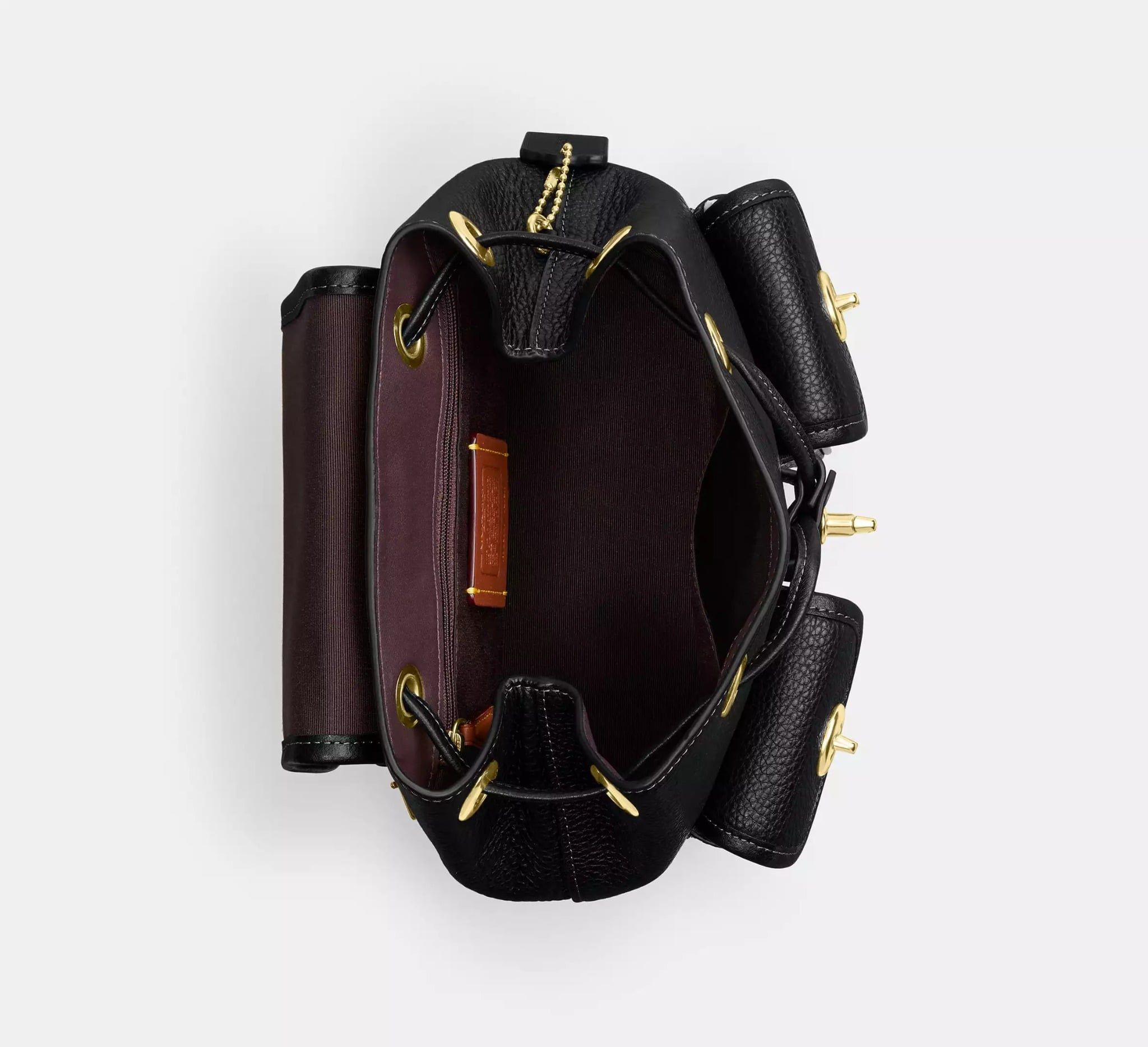  Balo Nữ Coach Hadley Backpack 'Black' 