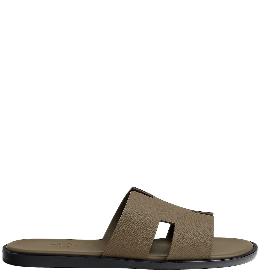  Dép Nam Hermes Izmir Sandal 'Étoupe' 