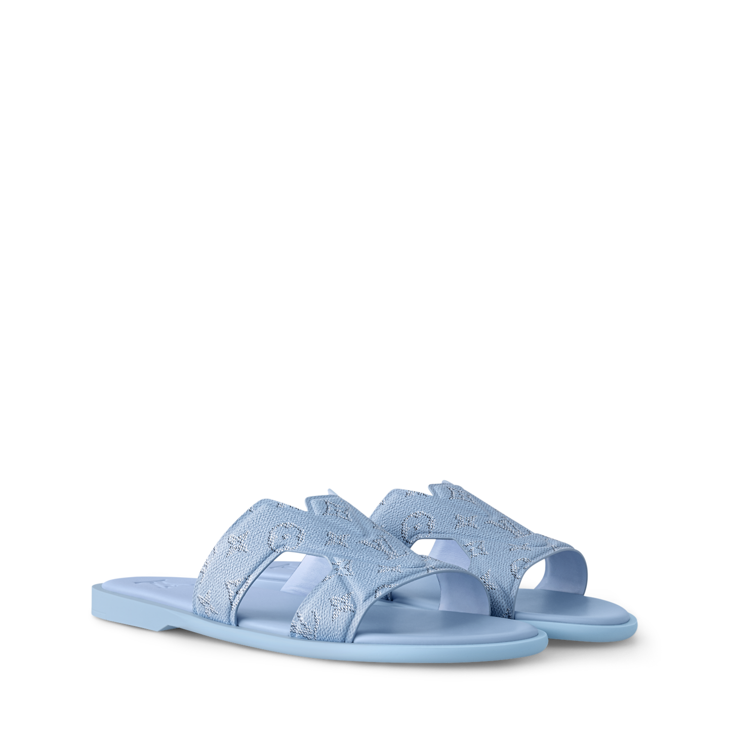  Dép Nam Louis Vuitton LV Oasis Mule 'Blue' 