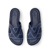  Dép Nam Louis Vuitton LV Oasis Mule 'Navy' 