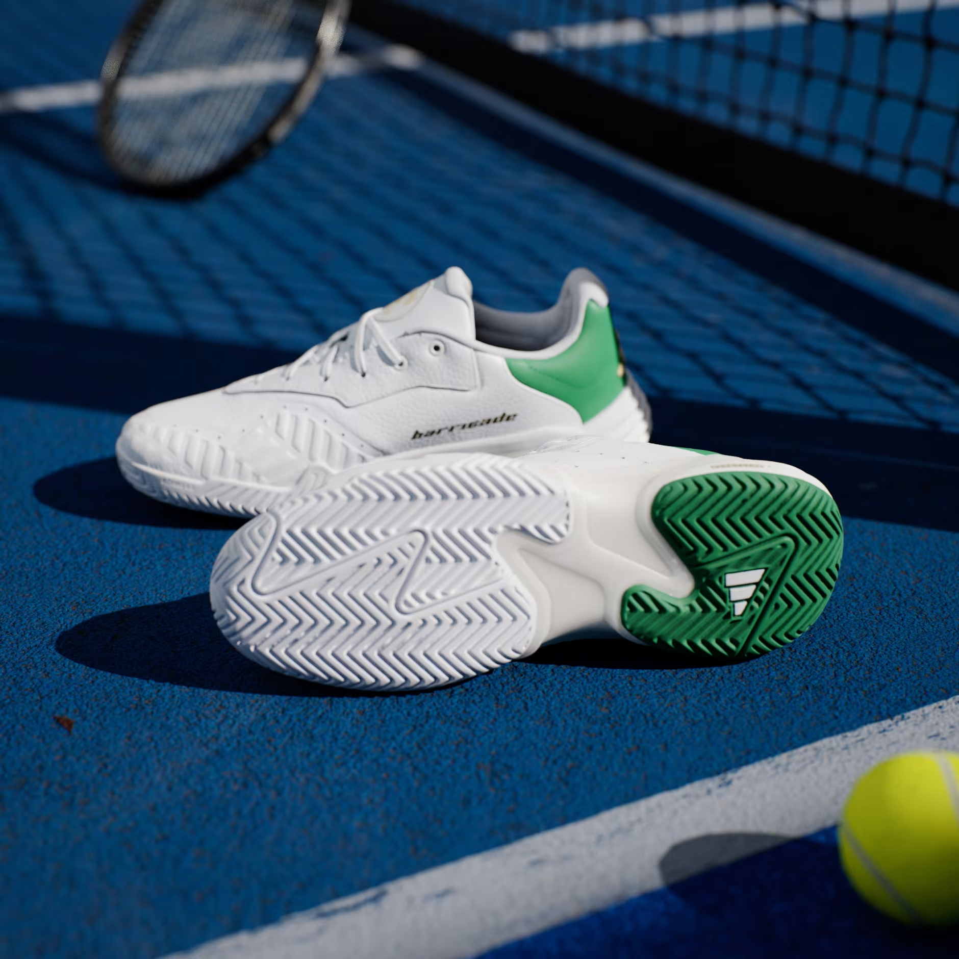  Giày Nam Adidas Barricade 13 'Cloud White' 