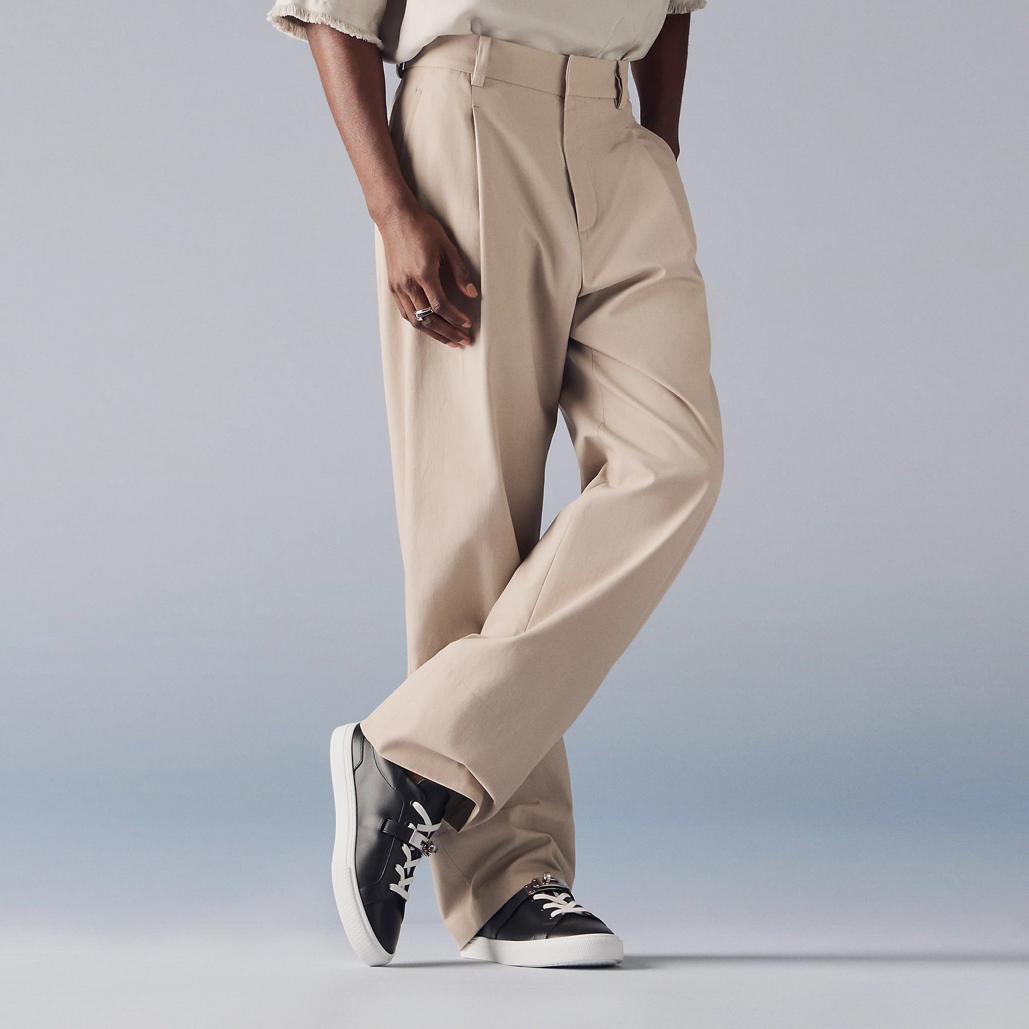  Giày Nam Hermes Day Sneaker 'Noir' 