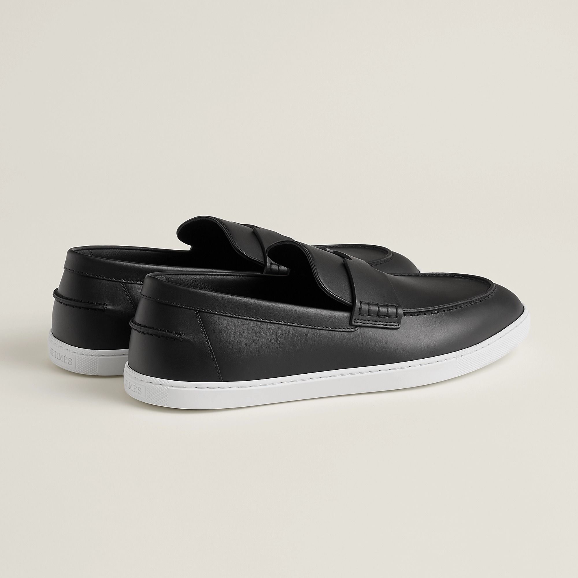  Giày Nam Hermes Job Loafer 'Black' 